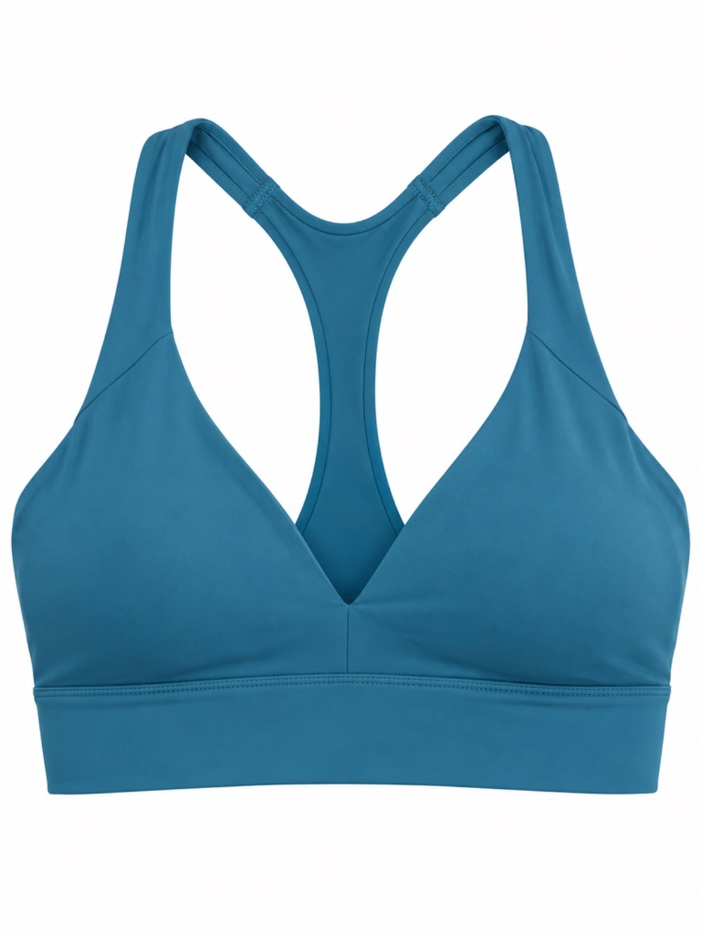 New - Athleta Serenity Sports Bra A-C Cup in Blue Teal | Size Large